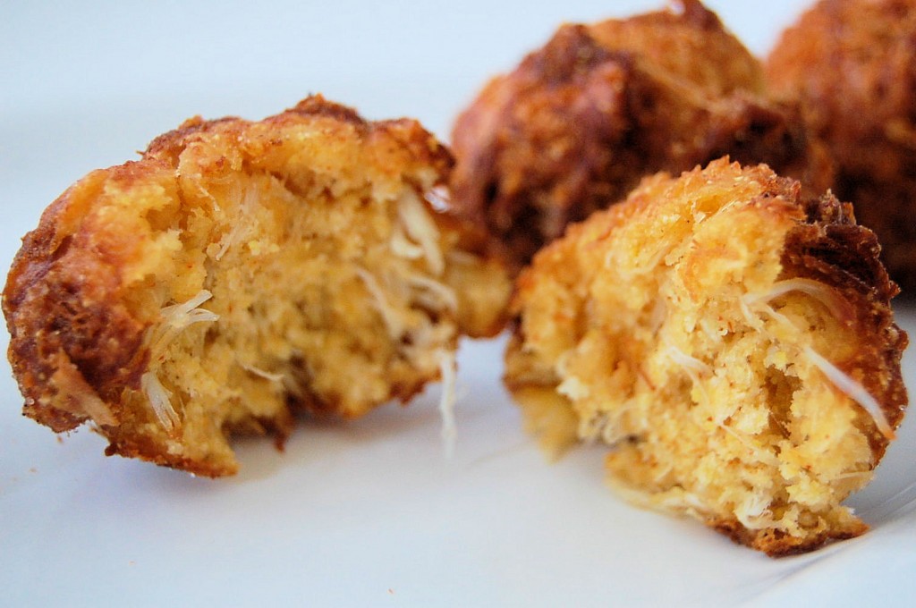 Crab Cake Hush Puppies Recipe