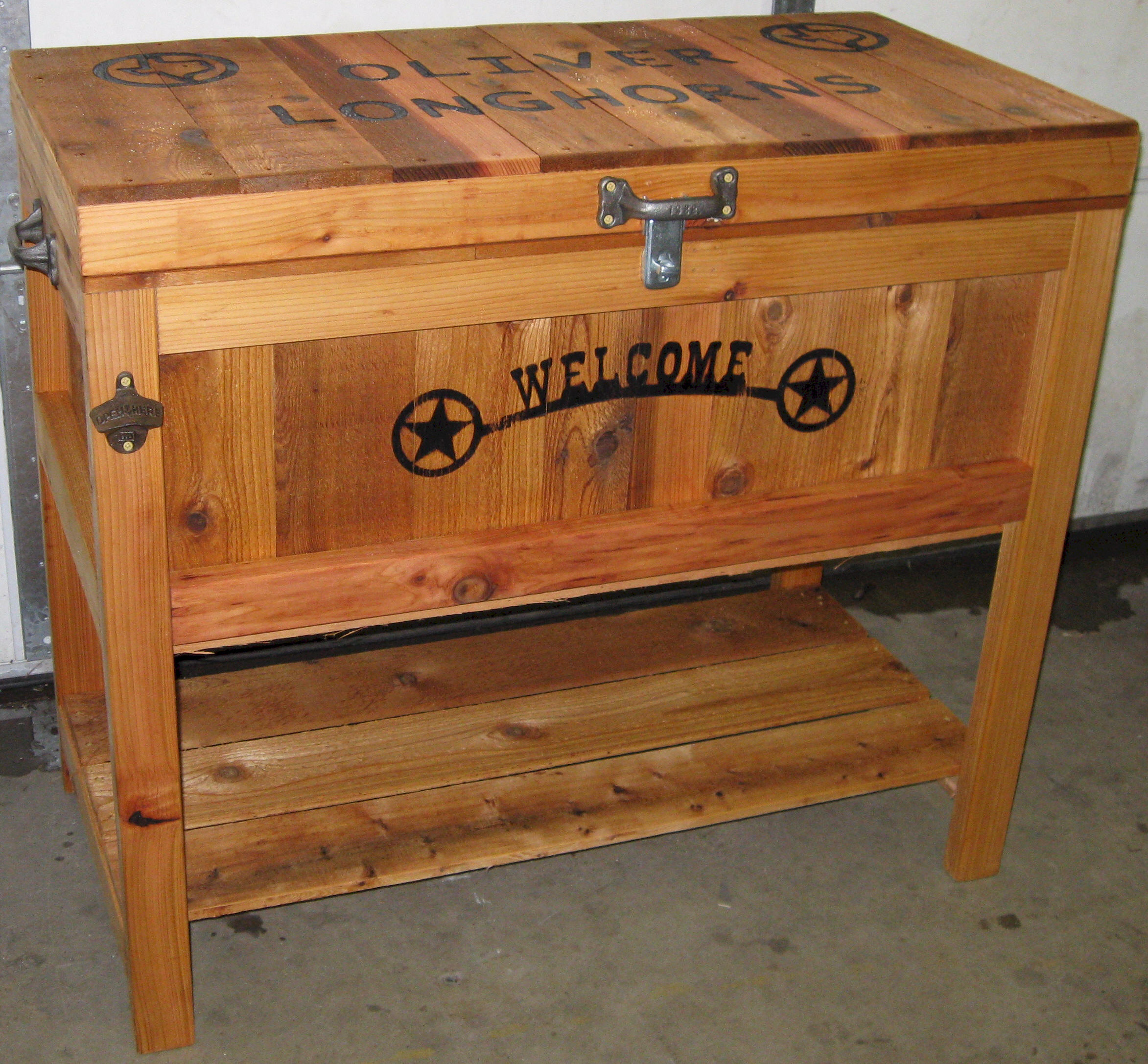 Wooden Ice Chest Cooler Plans