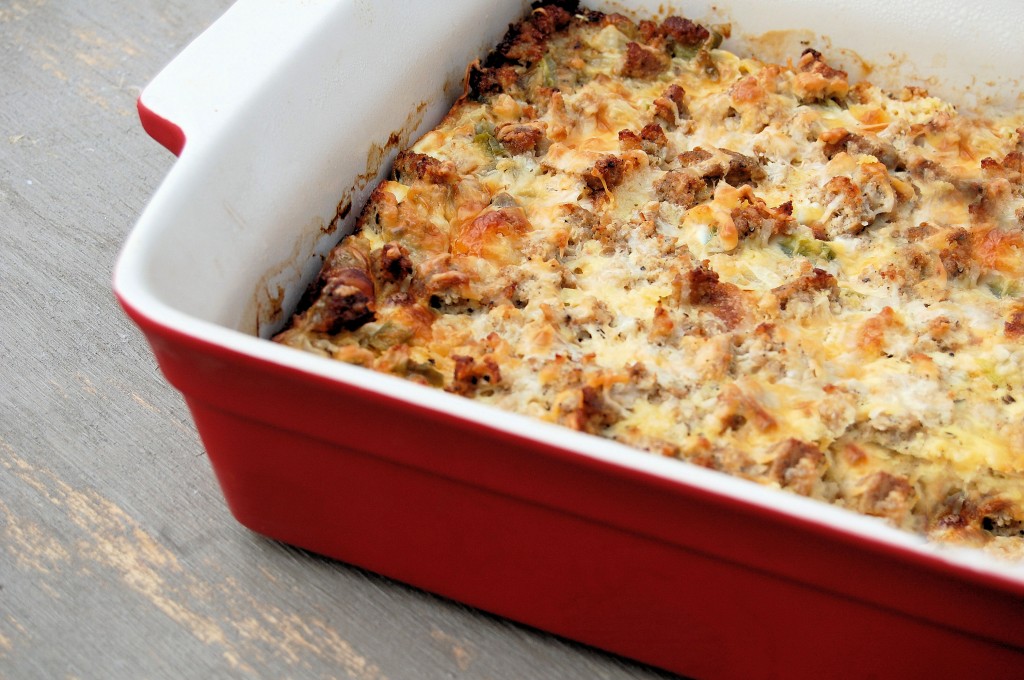 Gluten Free Sausage Breakfast Casserole – Kitchen Belleicious